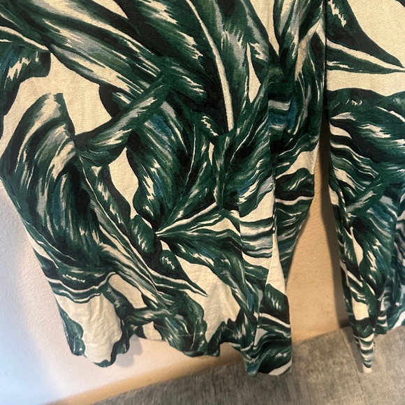 Who What Wear Tropical Plant Jumpsuit XXL - Picture 4 of 8